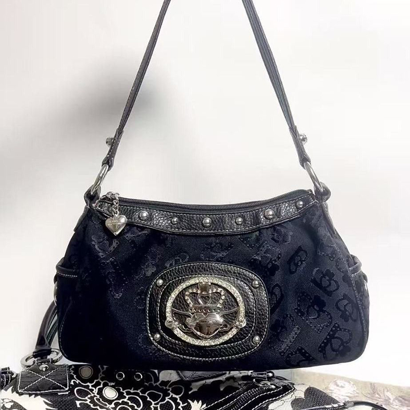 Women Bags Zip - Y2k Print Underarm Hobo Bag Fashion