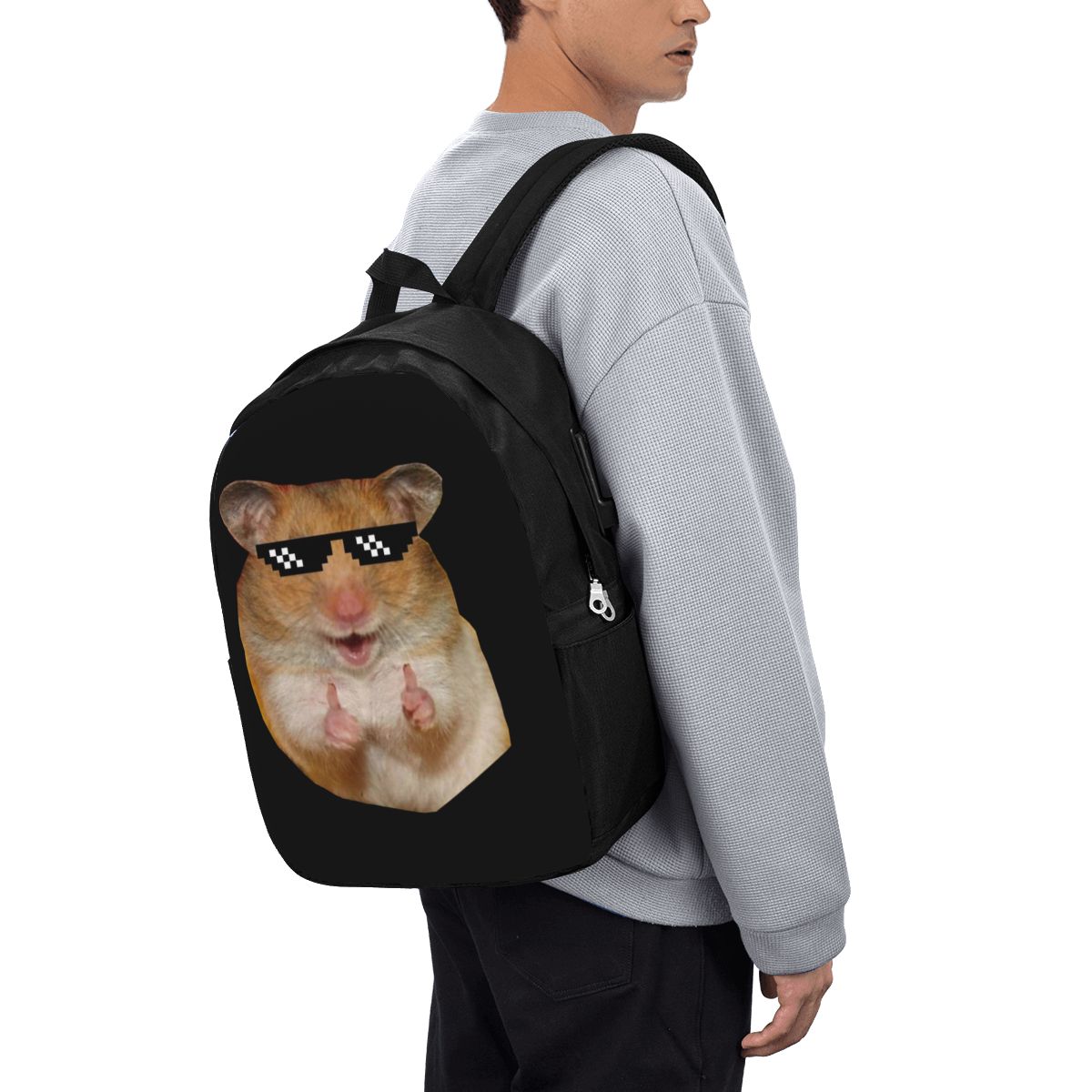 Funny Hamster Backpack Travel  - огляд і ціна Women Bags College