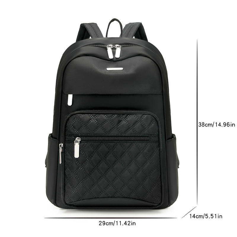 Fashion Plaid Commuter Daypack - огляд і ціна Women Bags Medium Size