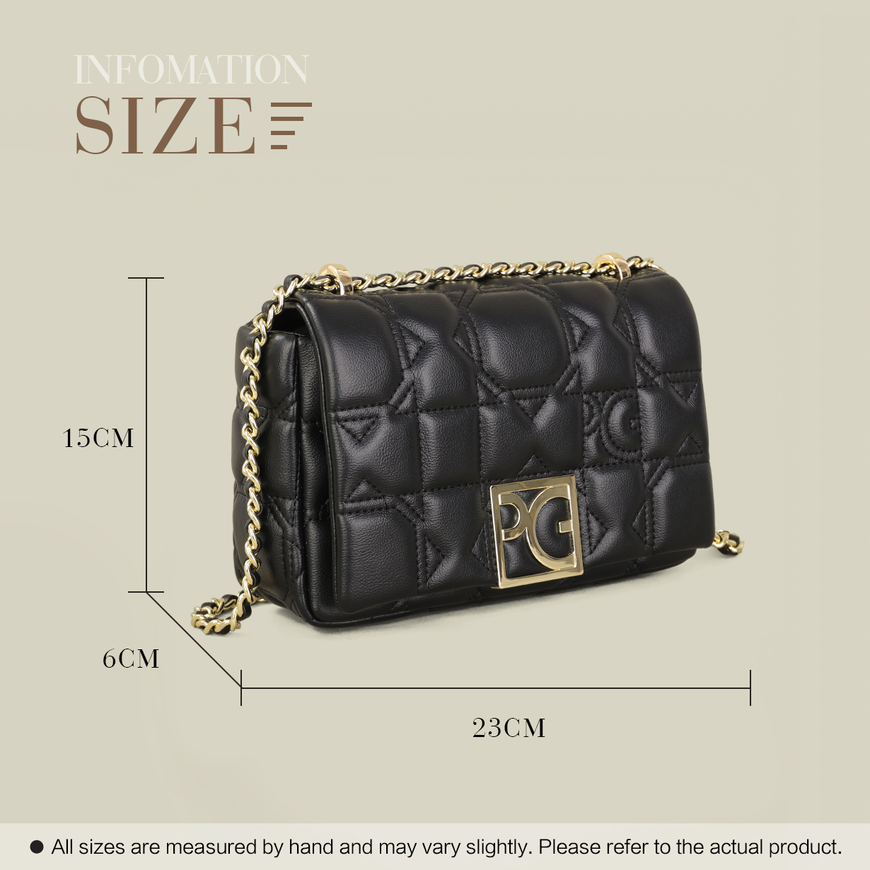 PG PATSY GARIS Women's Bag Lux - огляд і ціна Women Bags Clearance