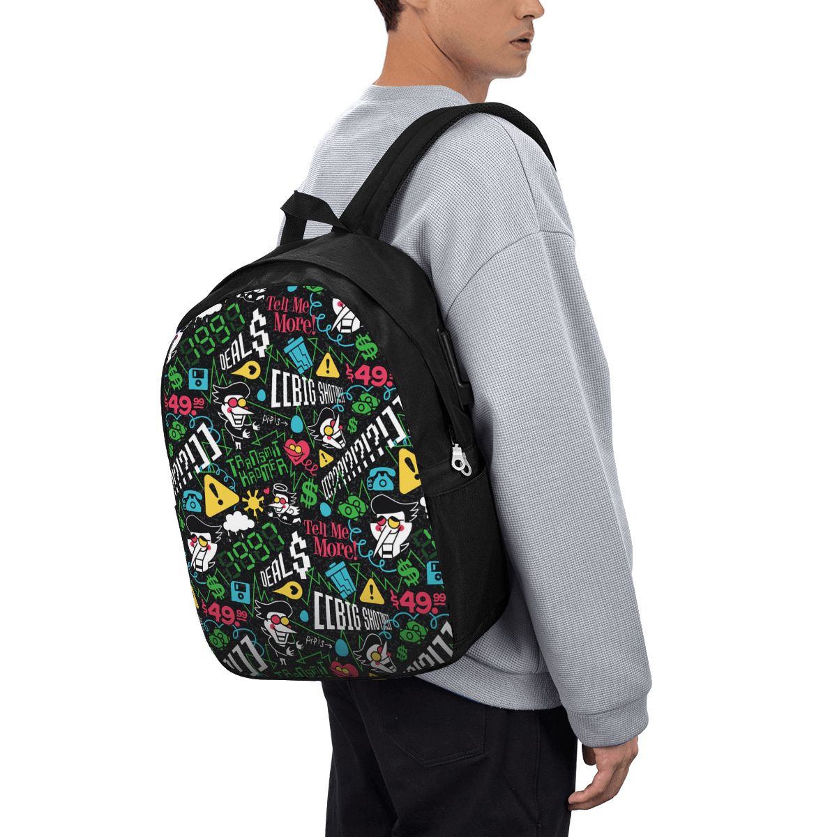 Deltarune SPAMTON G Backpack T - огляд і ціна Women Bags College