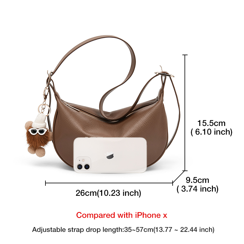 FOXER Light Luxury Women's Sho - огляд і ціна Half Moon Crescent