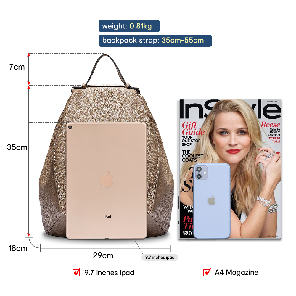 Zency Women 100% Genuine Leath - огляд і ціна Women Bags Medium Size