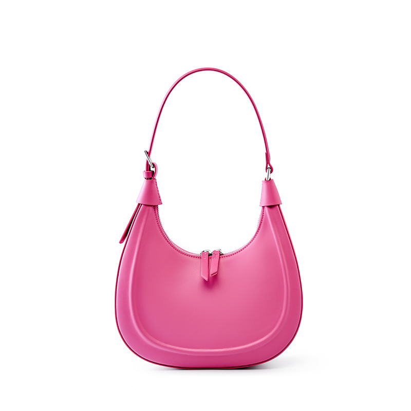 100% Genuine Leather Hobo Pink - огляд і ціна Women Bags Jw Pei