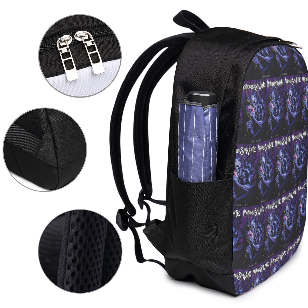 Motionless In White Backpack T - огляд і ціна Women Bags College