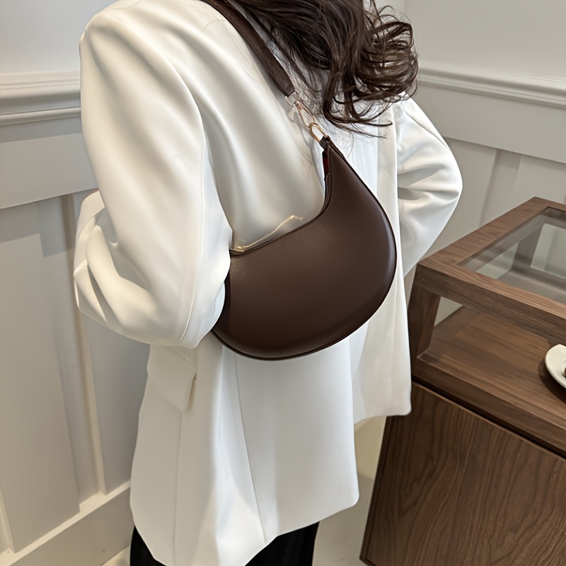 Women's Crescent Shoulder Bags - огляд і ціна Half Moon Crescent