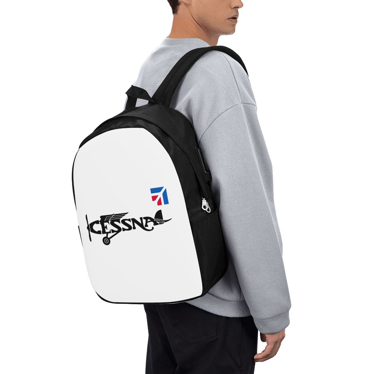 Cessna Logo Backpack Travel No - огляд і ціна Women Bags College