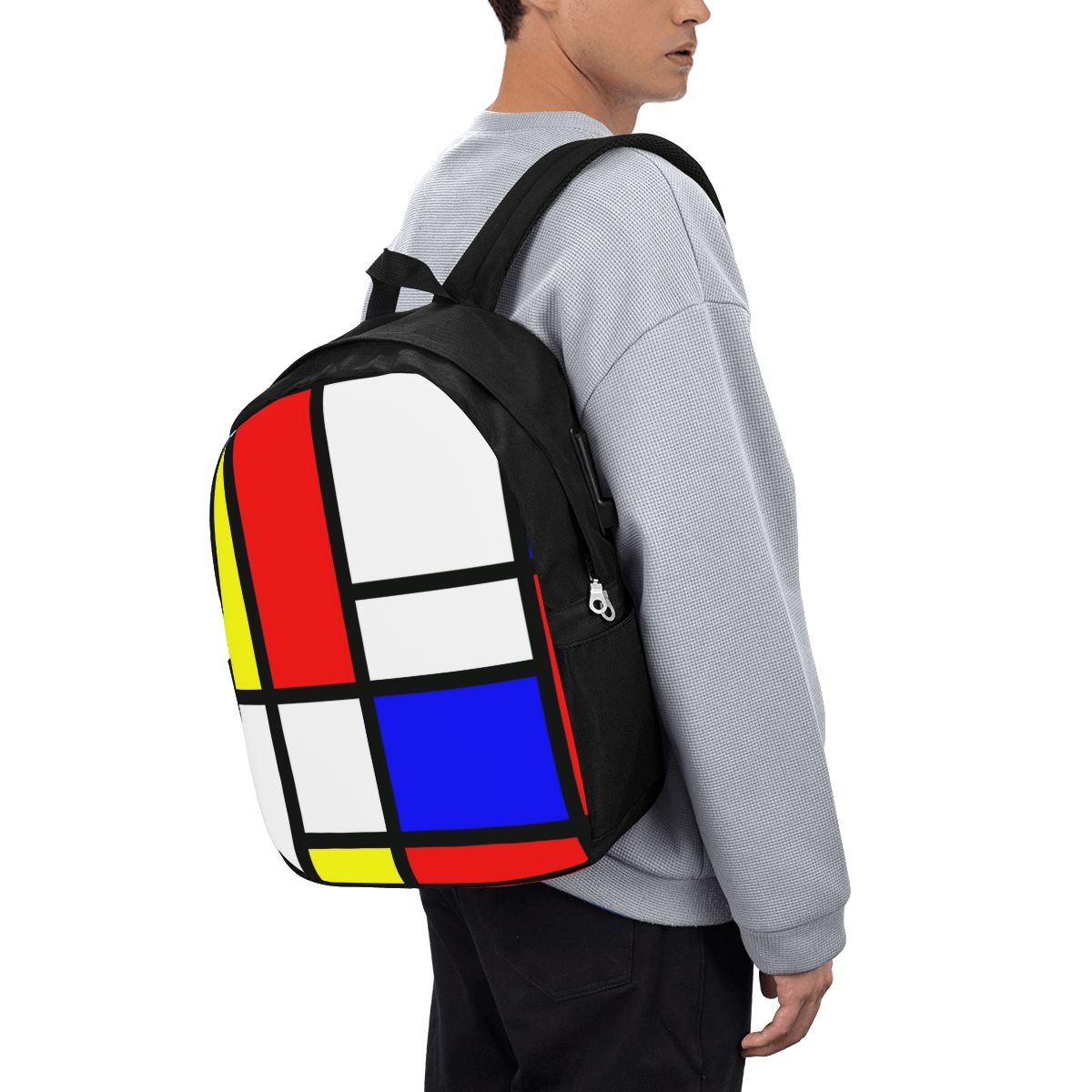 Piet Mondrian Composition  Bac - огляд і ціна Women Bags College