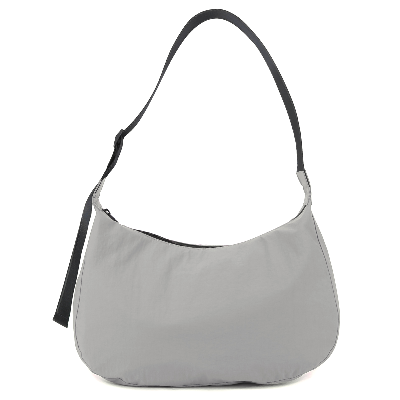 Women Nylon Shoulder Bag Zippe - огляд і ціна Half Moon Crescent