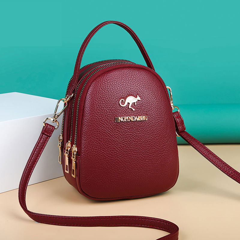 Chic Pu Leather Mini Tote Bag  - огляд і ціна Women Bags Zip