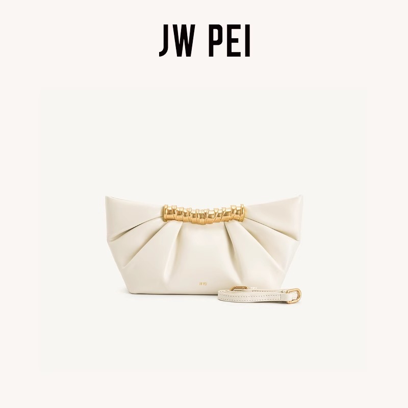 JW PEI Leia Pleated Clutch Met - огляд і ціна Women Bags Jw Pei