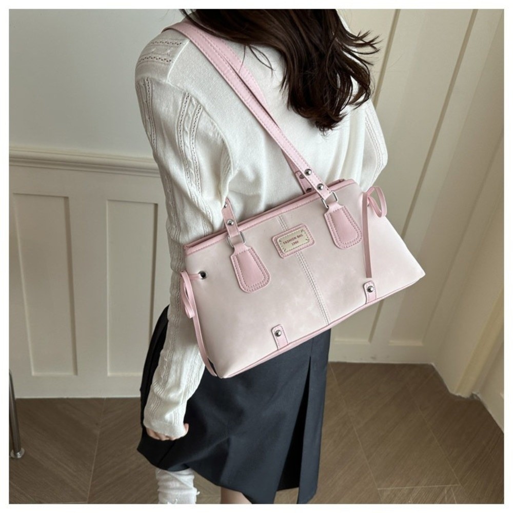 Versatile Faux Leather Tote Ba - огляд і ціна Women Bags Zip
