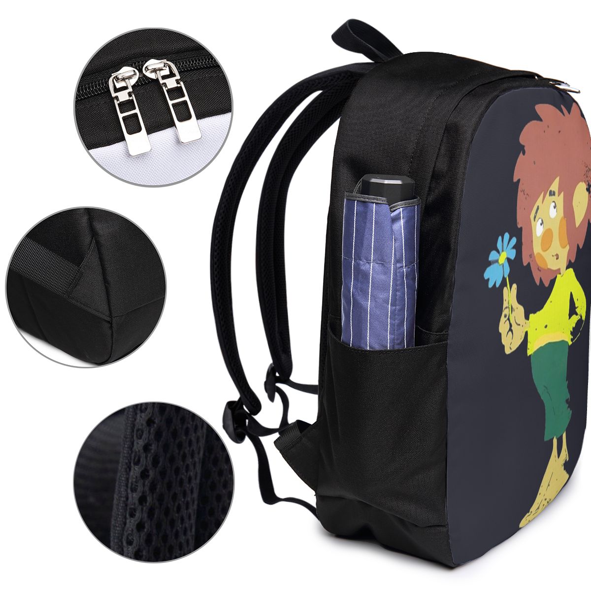 Pumuckl Blume - Figur  Backpac - огляд і ціна Women Bags College