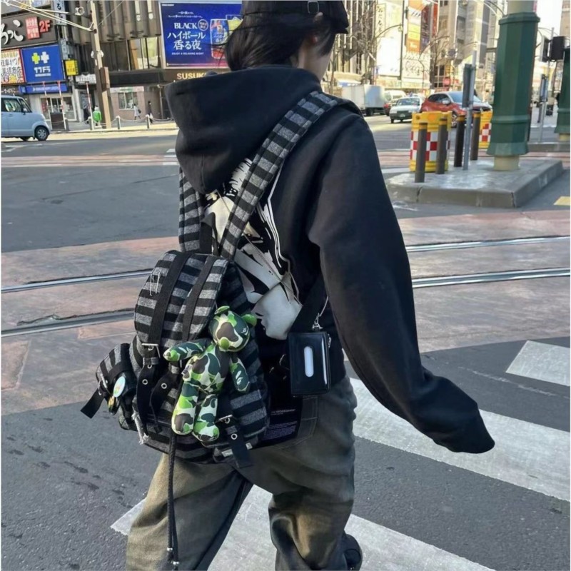 Harajuku Vintage Backpack Wome - огляд і ціна Women Bags Medium Size
