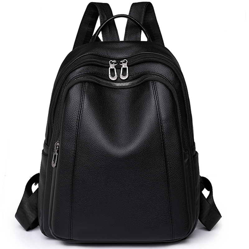 High Quality Leather Backpack  - огляд і ціна Women Bags Medium Size