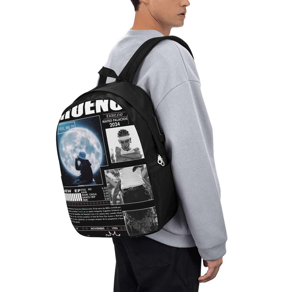Funny Trueno Hip Hop Rapper Ba - огляд і ціна Women Bags College