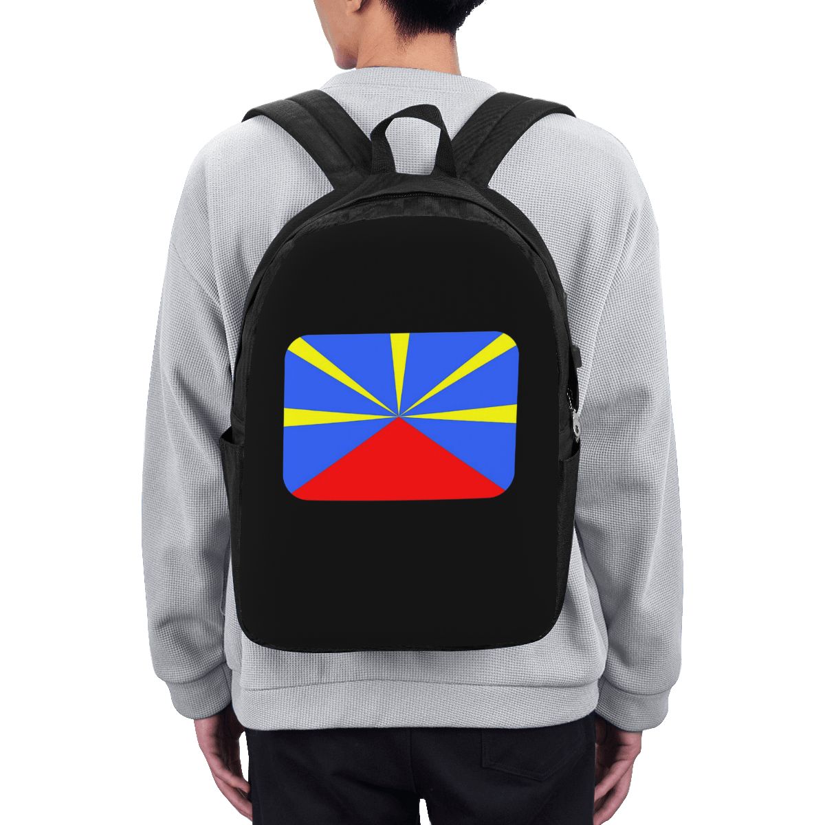 974 Reunion Island Flag Backpa - огляд і ціна Women Bags College