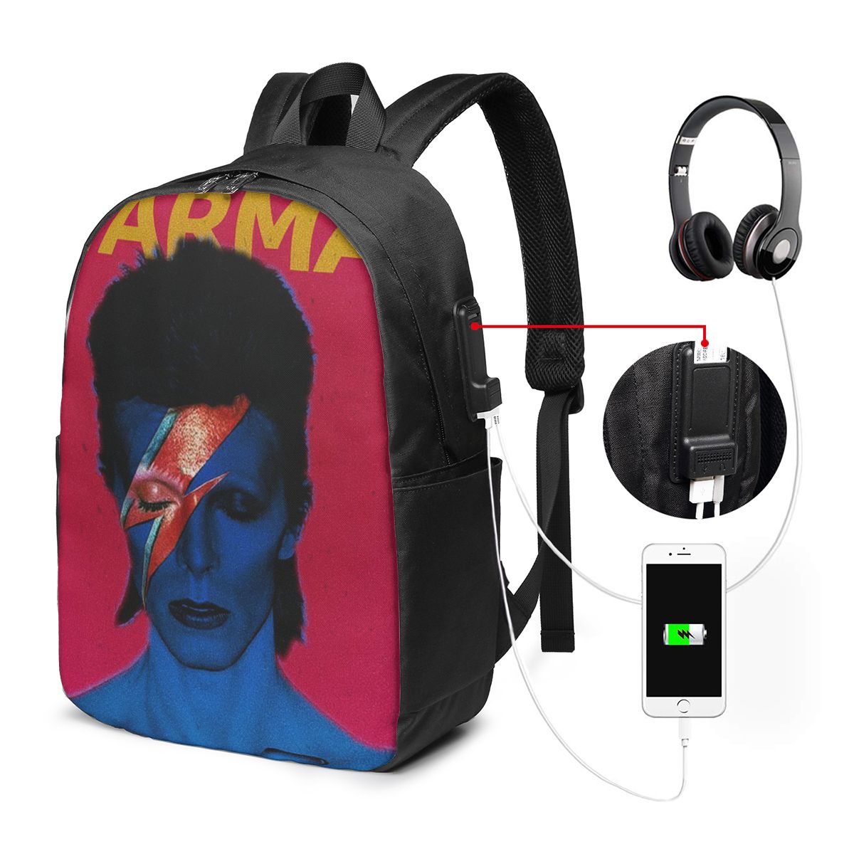 Davids Bowied Backpack Travel  - огляд і ціна Women Bags College