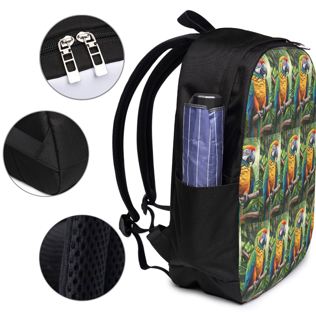 Cute Macaw Parrots Backpack Tr - огляд і ціна Women Bags College