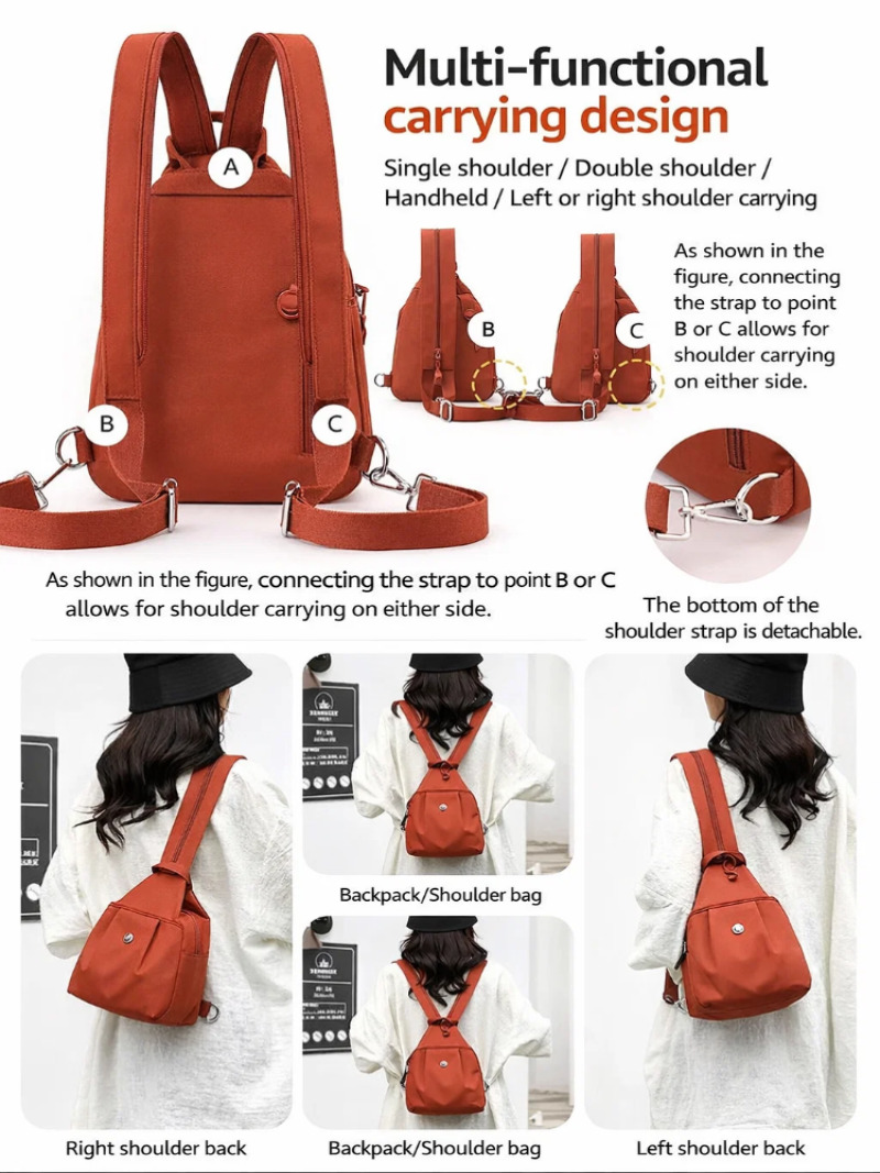 Women's Lightweight Mini Backp - огляд і ціна Women Bags Medium Size