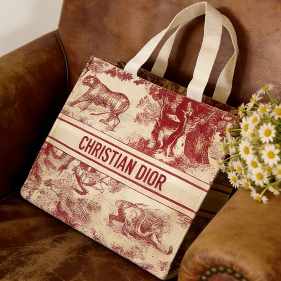 Christian Dior Dior’s bag Red  - огляд і ціна Women Bags Tote Dior